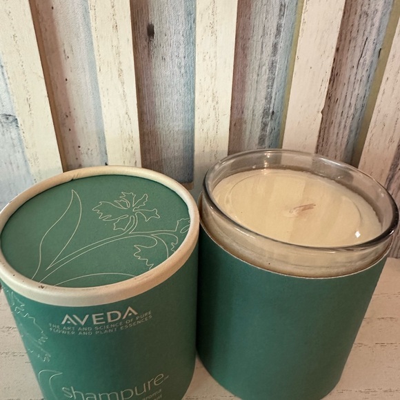 Aveda Shampure Vegan Soy Wax Calming Pure Fume Aroma Candle Discontinued New - Picture 4 of 6
